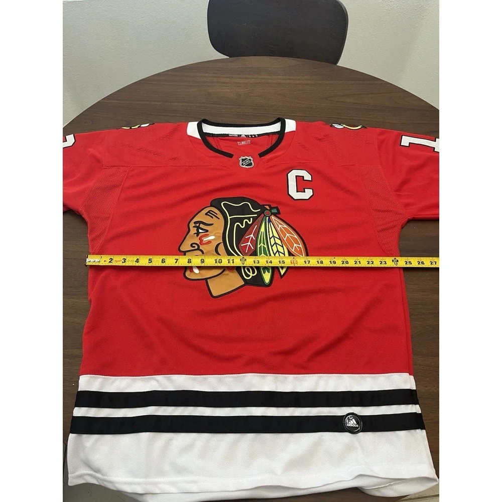 Chicago Blackhawks Jonathan Toews Hockey Jersey Strap Size 54 XL NWT Adidas NHL